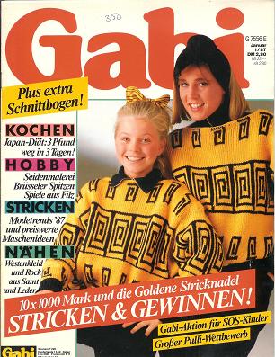 Gabi Zeitschrift 1987 Nr. 1 Januari